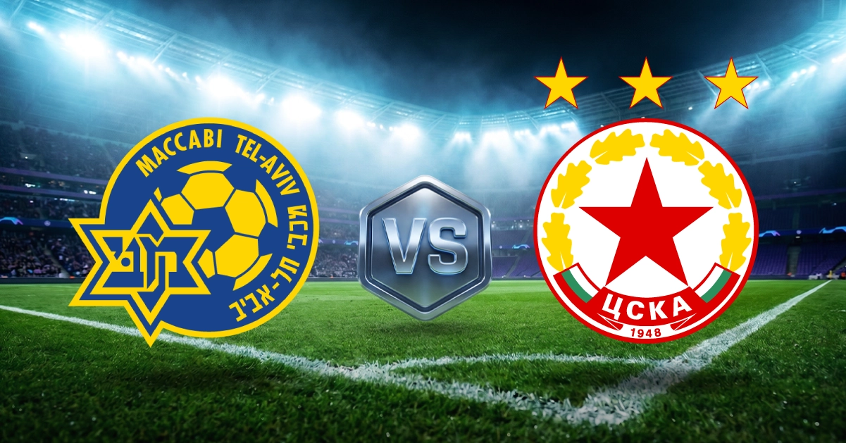 Este jueves 6 de agosto, Maccabi Tel-Aviv vs CSKA Sofia disputarán la ida de la tercera ronda de clasificación en la Europa League.