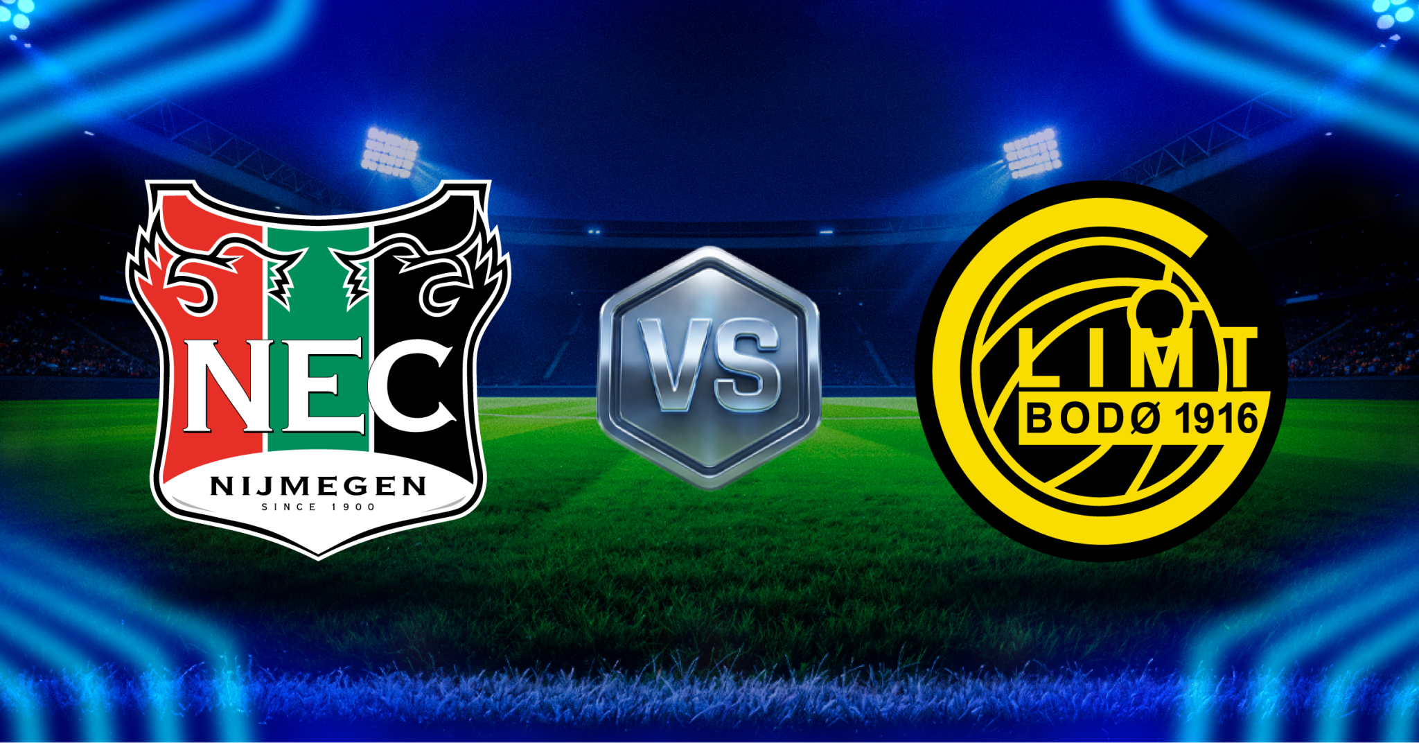 Este miércoles 19 de agosto, NEC Nijmegen vs Bodo Glimt disputarán la ida en los playoffs de clasificación a Champions League.