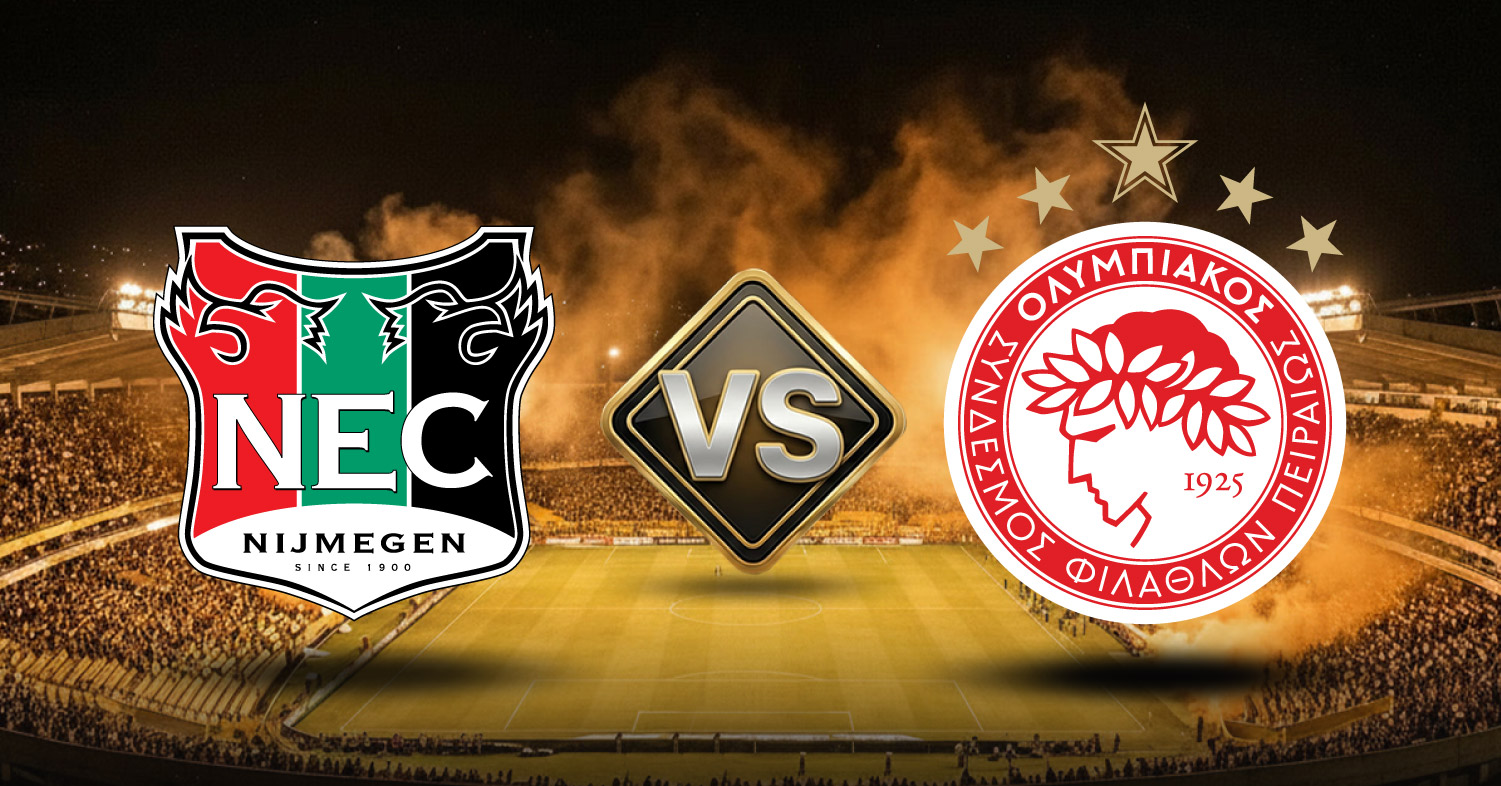 NEC Nijmegen vs Olympiacos se miden en la tercera ronda de clasificación en la Champions. ¡Conoce nuestros pronósticos para este duelo!