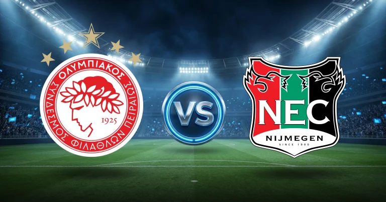 Este martes 4 de agosto se verá el choque de Olympiacos vs NSC Nijmegen, en la clasificación a la Champions League.