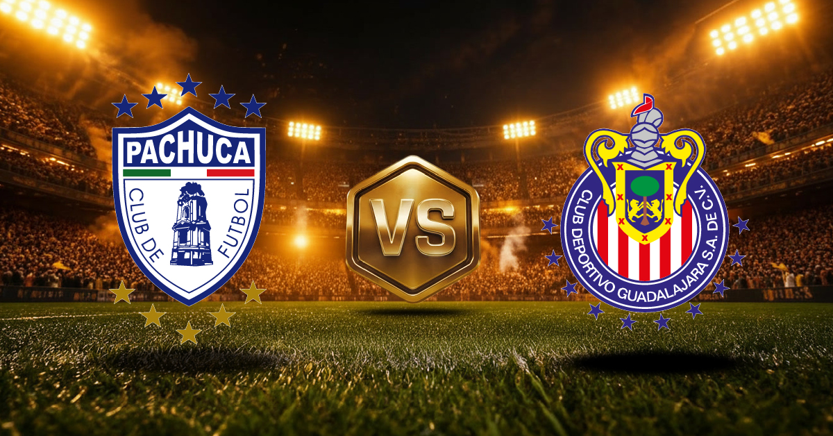 Pachuca vs Guadalajara se verán las caras en el Estadio Hidalgo para disputar la sexta jornada del Torneo Apertura 2026 de la Liga MX.