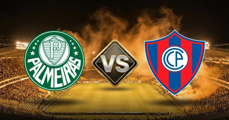 Palmeiras vs Cerro Porteño, ver mejores pronósticos cuotas y estadísticas gratis por Copa Libertadores 2026 en MasterBets365.