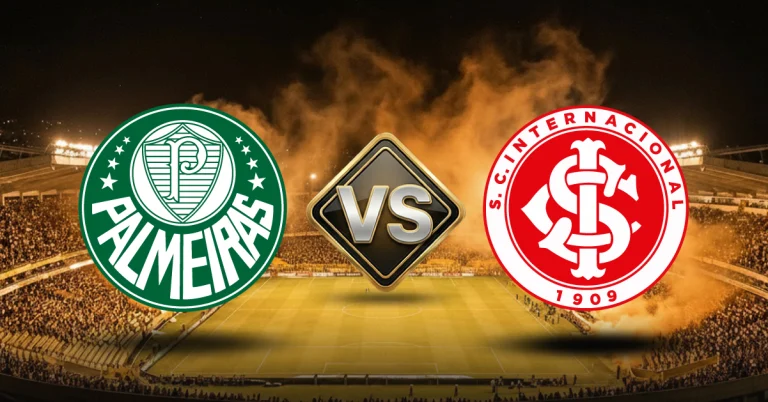 Este domingo 9 de agosto, Palmeiras vs Internacional disputarán un gran duelo en la jornada 22 del Brasileirao.