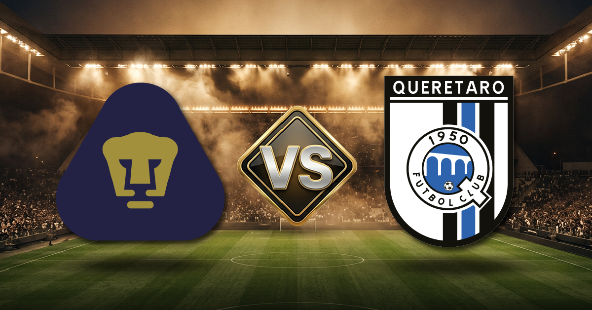 Este domingo 16 de agosto, Pumas UNAM vs Querétaro se verán las caras para disputar la cuarta jornada del Torneo Apertura 2026 de Liga MX.