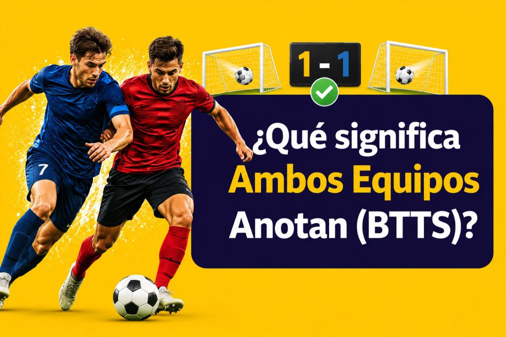Todo lo que debes saber sobre que ambos equipos anoten BTTS