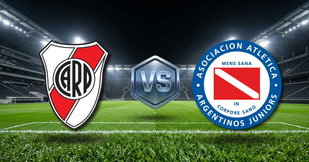 River Plate vs Argentinos Juniors hoy. Ver Pronósticos, datos, cuotas gratis, y estadísticas de la Primera División Argentina 2026.