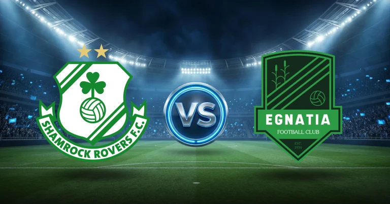 El primer duelo de ida este martes 4 de agosto será Shamrock Rovers vs Egnatia, en la clasificación a Europa League.