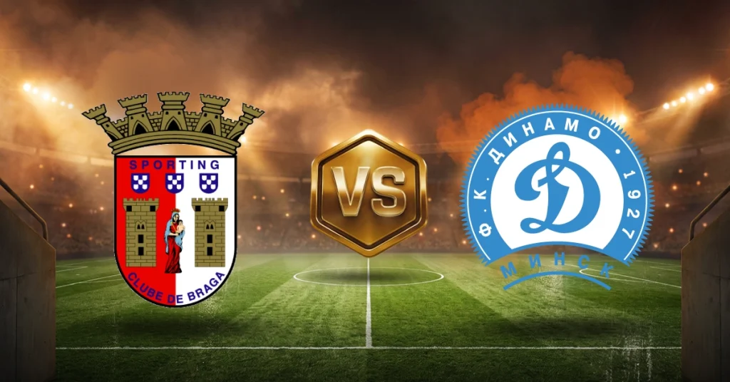 Otro de los partidazos del jueves 6 de agosto será Sporting Braga vs Dinamo Minsk, en la clasificación a la Conference League.