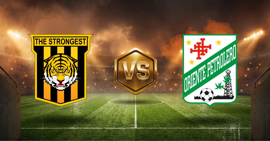 The Strongest vs Oriente Petrolero en Copa Paceña 2026. Ver pronósticos, datos, cuotas gratis y estadísticas en Masterbets365.com.