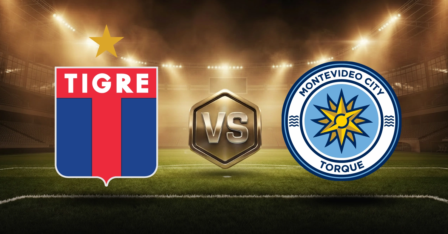 Tigre vs Montevideo City, ver mejores apuestas pronósticos y cuotas con estadísticas por Copa Sudamericana 2026 en MasterBets365.