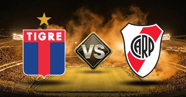 Otro de los juegos del sábado 8 de agosto será el de Tigre vs River Plate, en la jornada 4 de la Liga Profesional.