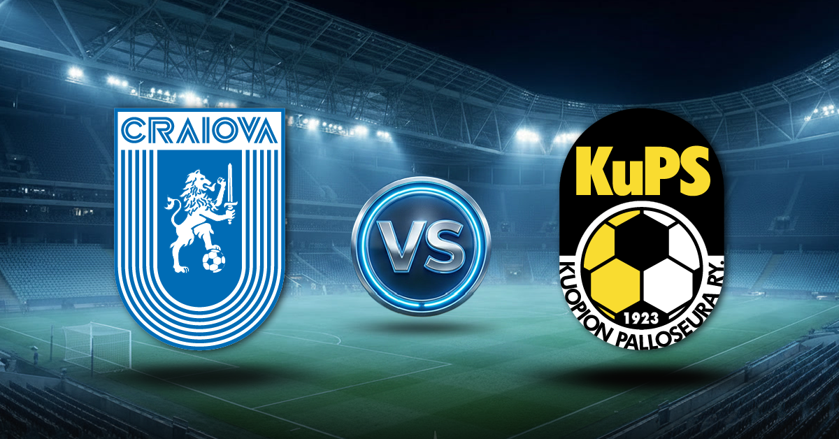 El U Craiova vs KuPS se jugará este jueves 13 de agosto, en la Europa League. Así que entra y juega ya en MasterBets365.