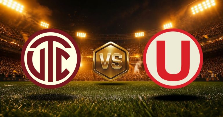 UTC vs Universitario Juego local, mira las cuotas y pronósticos con estadísticas por la Liga 1 en MasterBets365.