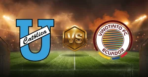 Otro de los choques de octavos de final en la Copa Ecuador 2026 será Universidad Católica vs Vinotinto FC, este miércoles 5 de agosto.