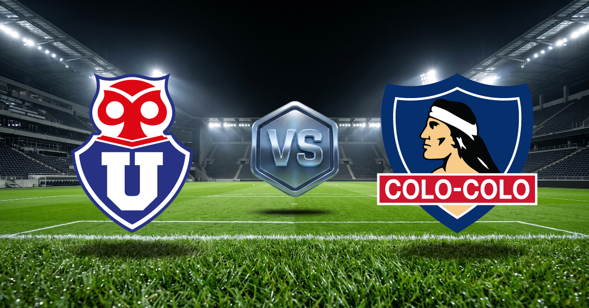 Universidad de Chile vs Colo Colo Juego local, ver cuotas y pronósticos con estadísticas por Liga Chilena 2026 en MasterBets365.