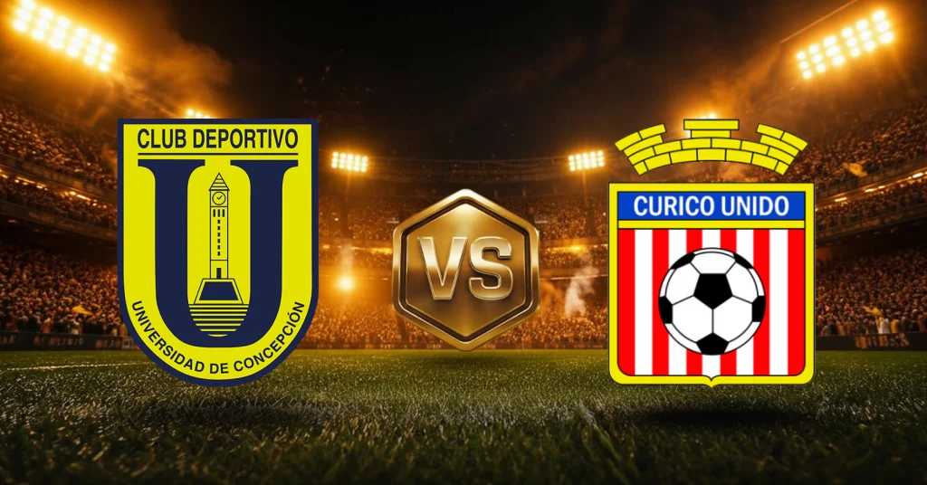Universidad de Concepción vs Curicó Unido, ver cuotas y pronósticos con estadísticas por Copa Chile 2026 en MasterBets365