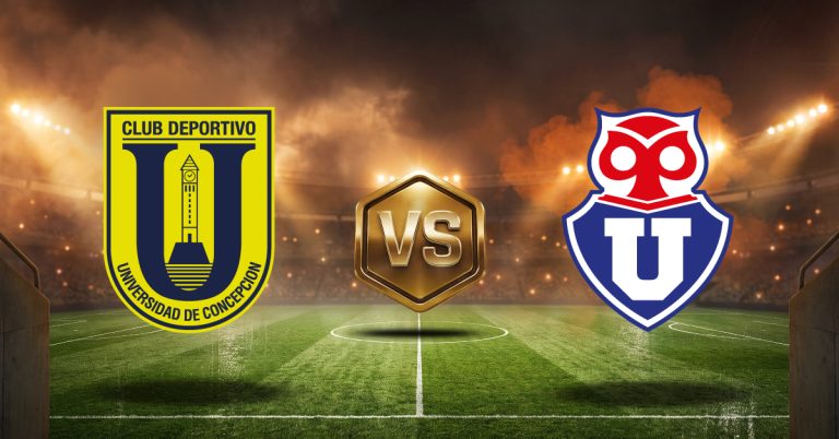Universidad de Concepción vs Universidad de Chile, hoy ver pronóstico y cuotas estadísticas gratis por Liga Chilena 2026 en MasterBets365.