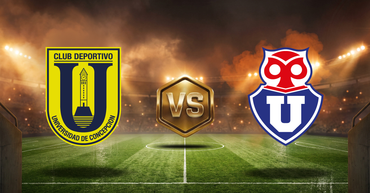 Universidad de Concepción vs Universidad de Chile, hoy ver pronóstico y cuotas estadísticas gratis por Liga Chilena 2026 en MasterBets365.