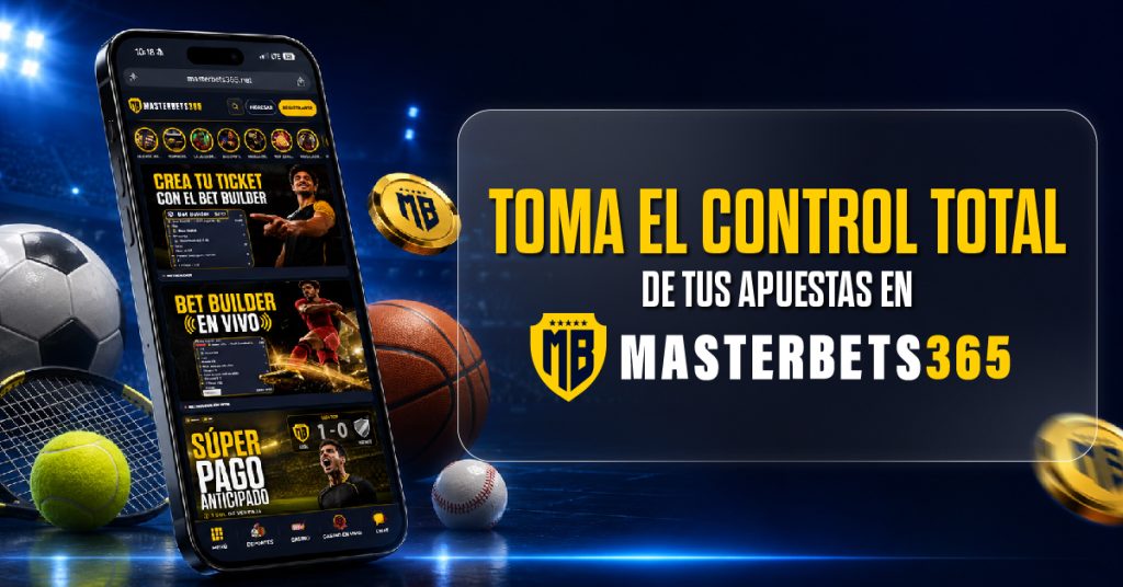 Toma el control de tus apuestas-masterbets-nueva-plataforma- casino- apuestas