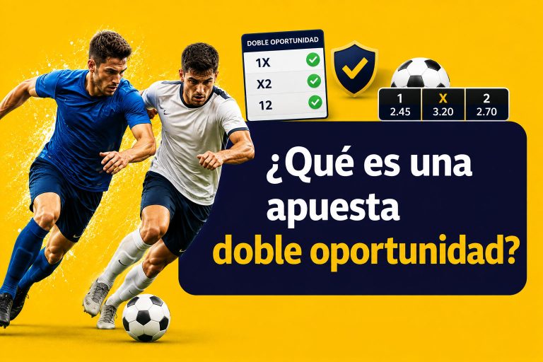 conoce todos los detalles sobre una apuesta doble oportunidad