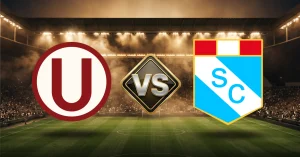 Universitario vs Sporting Cristal Juego local, mira las cuotas y pronósticos con estadísticas por la Liga 1 en MasterBets365.