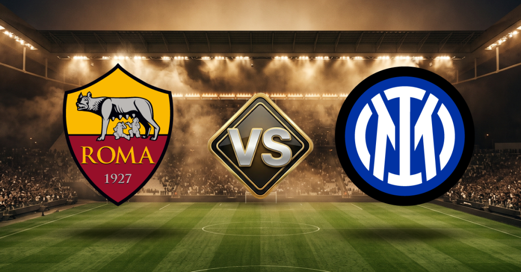 Lee nuestro pronóstico deportivo de AS Roma vs Inter de Milán y también a las estadísticas de la Serie A en MasterBets365.