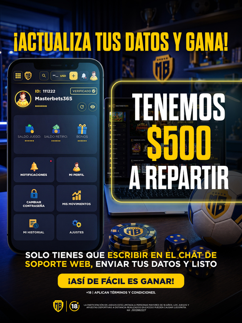 Actualiza datos y gana con masterbets365- apuesta-casino