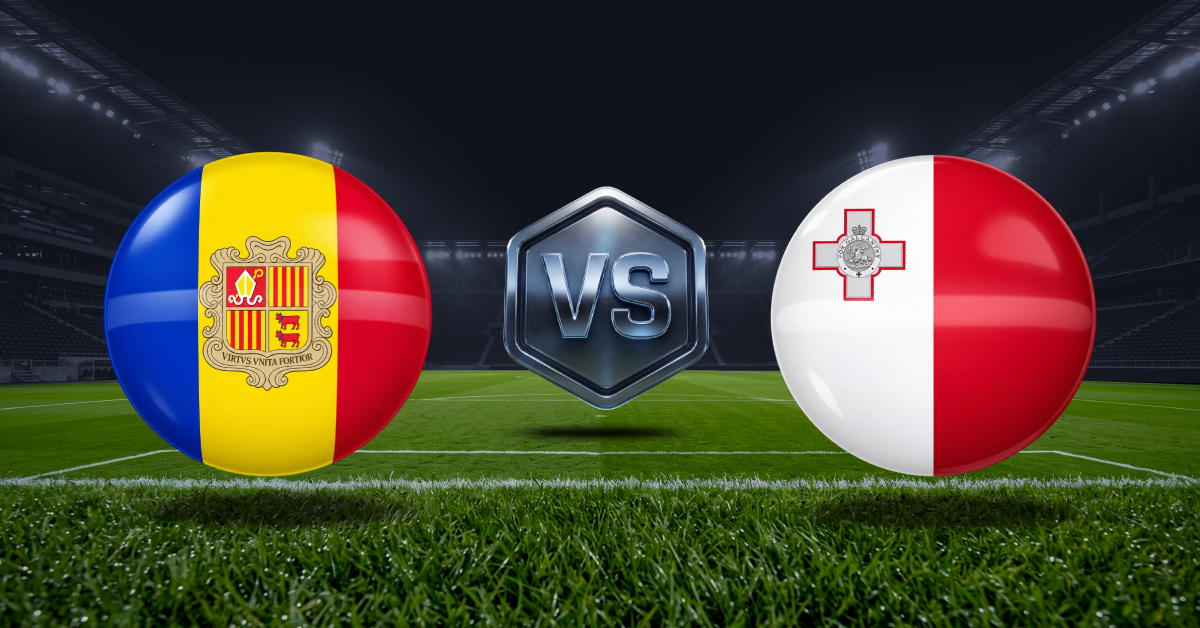 Andorra vs Malta, mira las cuotas y pronósticos con estadísticas gratis por Nations League 2026-2028 en MasterBets365.