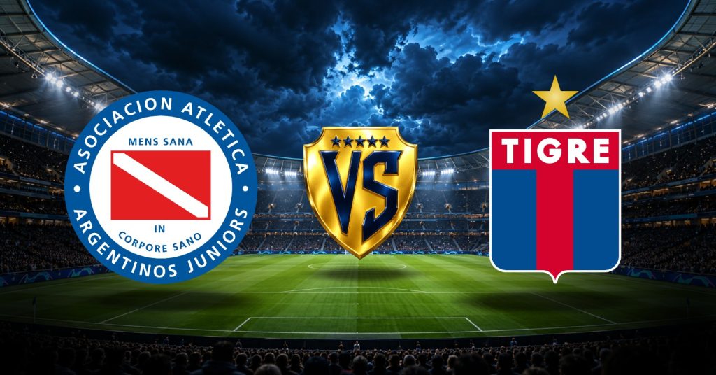 Argentinos Juniors vs Tigre, ver las cuotas y pronósticos con estadísticas por Liga Profesional 2026 en MasterBets365.