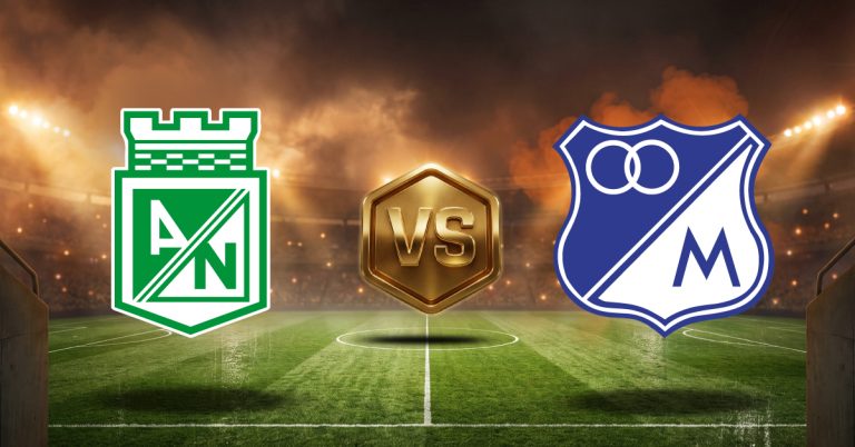 Atlético Nacional vs Millonarios juego local, mira las cuotas y pronósticos con estadísticas por Liga Colombiana 2026 en MasterBets365.