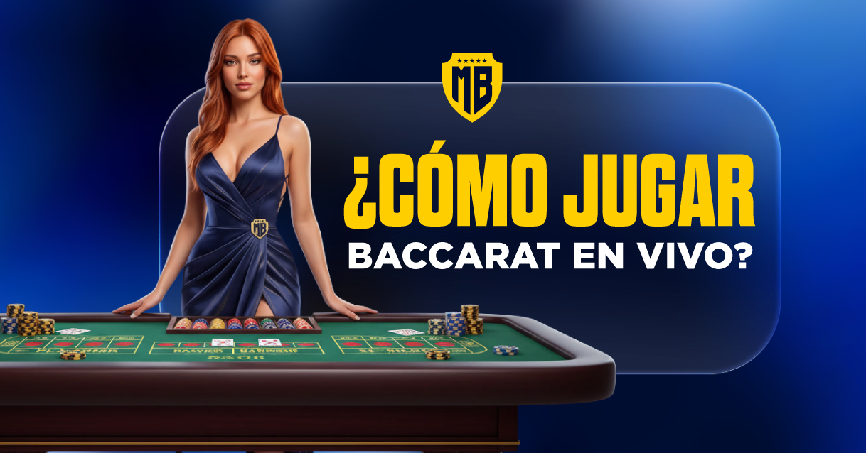 ¿Cómo jugar Baccarat en vivo? en MasterBets365 te explicamos el paso a paso para jugar Baccarat online en vivo.