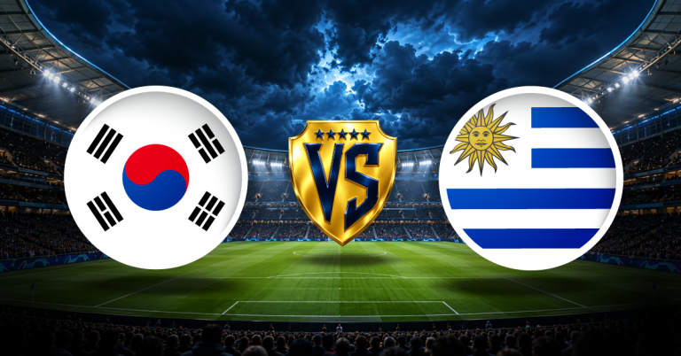 Corea del Sur vs Uruguay, mira las cuotas y pronósticos con estadísticas por amistoso internacional FIFA 2026 en MasterBets365.