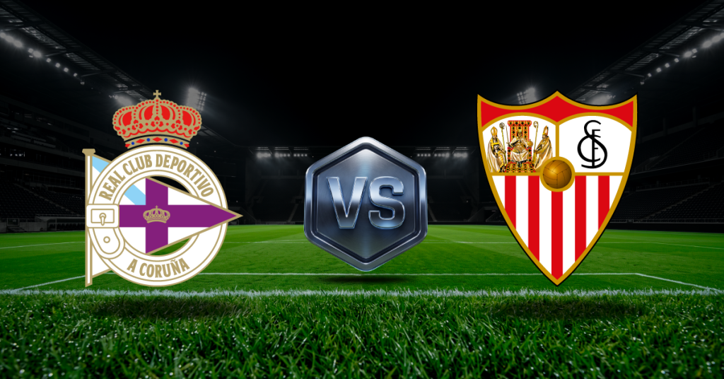 Deportivo La Coruña vs Sevilla se enfrentan en el Estadio ABANCA-RIAZOR para disputar la sexta jornada de LaLiga.