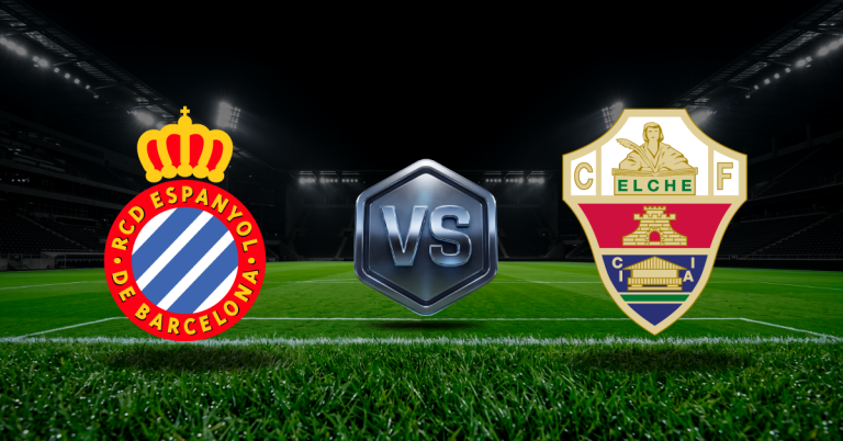 Espanyol vs Elche juego local, mira las cuotas y pronósticos con estadísticas por LaLiga 2026-2027 en MasterBets365.