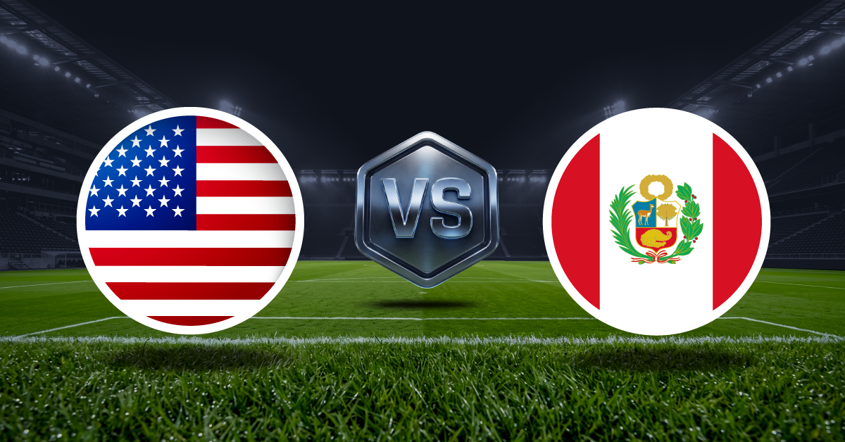 Estados Unidos vs Perú, mira las cuotas y pronósticos con estadísticas por amistoso internacional FIFA 2026 en MasterBets365.