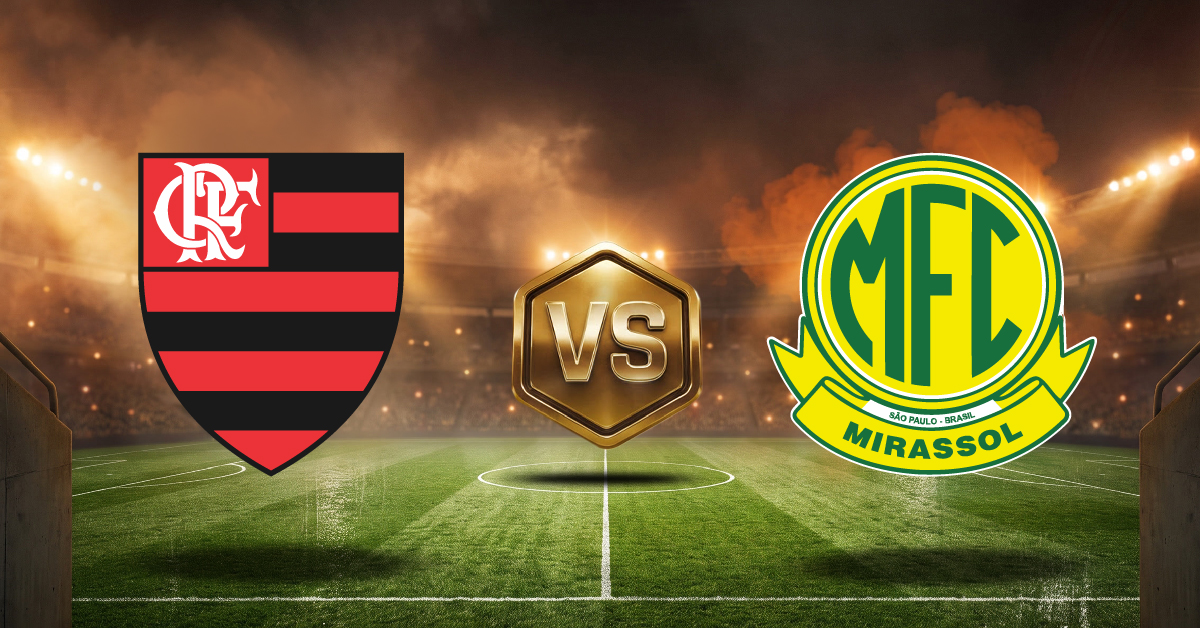 Flamengo vs Mirassol se enfrentan en el Estadio de Maracaná para disputar la jornada 25 del Brasileirao 2026.