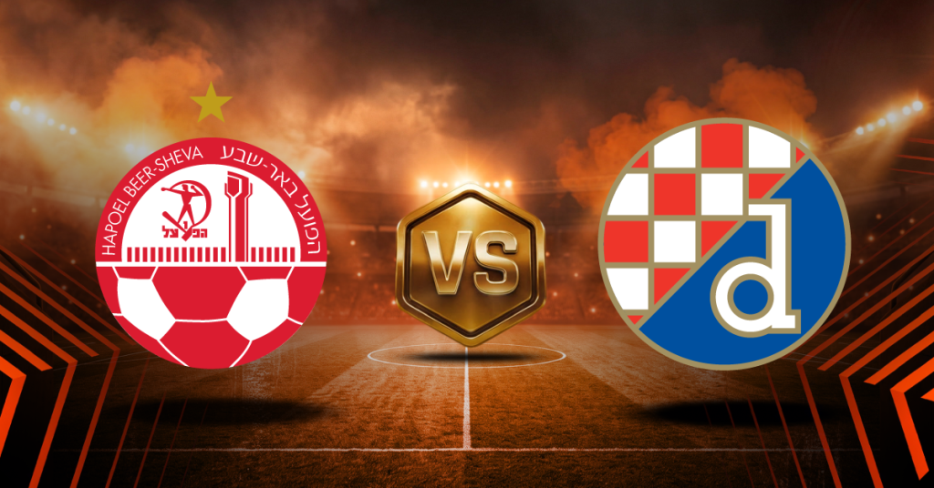 Hapoel Beer Sheva vs Dinamo Zagreb revisa el pronóstico deportivo aquí. Lee las estadísticas de la Europa League en MasterBets365.