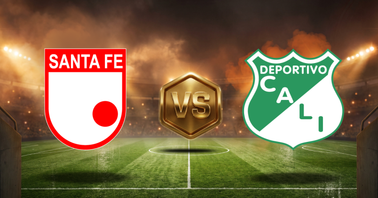Independiente Santa Fe vs Deportivo Cali se miden en el El Campín para disputar la jornada 12 del Torneo Clausura 2026 en la Primera A.
