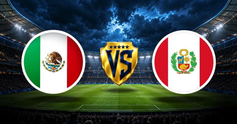 México vs Perú, mira las cuotas y pronósticos con estadísticas gratis por Amistoso internacional 2026 en MasterBets365.