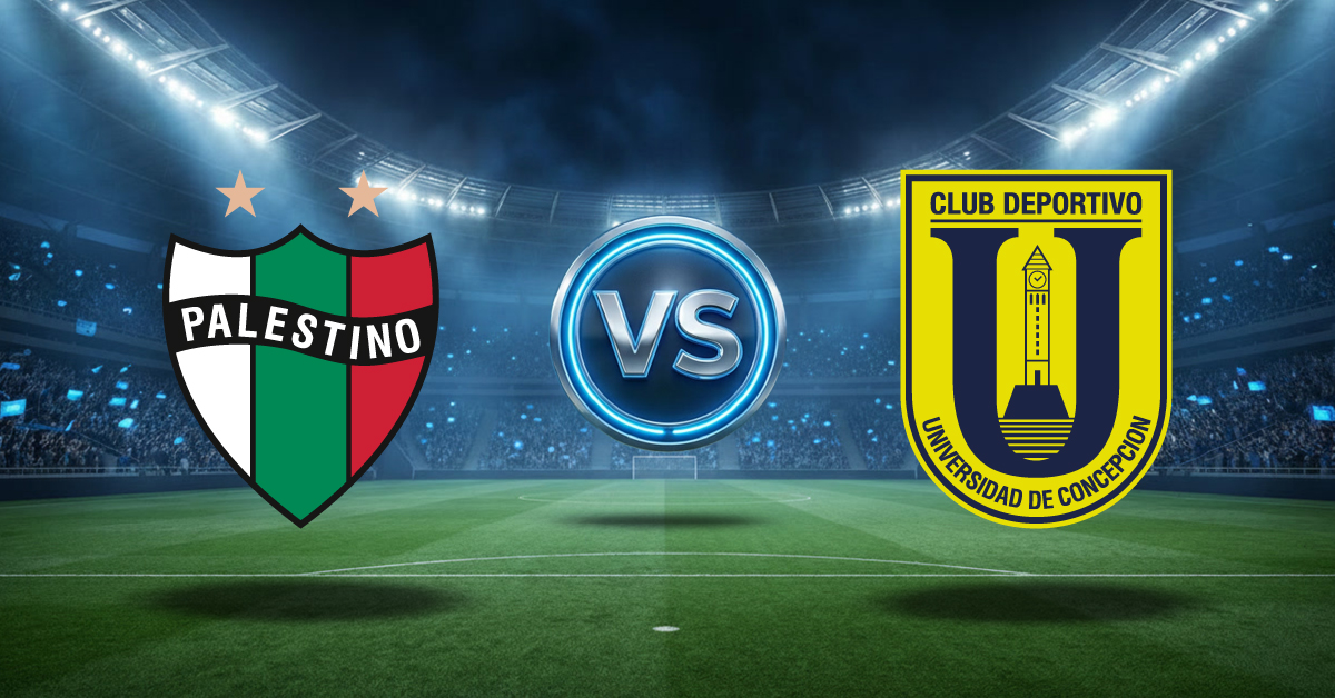 Este domingo 6 de septiembre, Palestino vs Universidad de Concepción se enfrentan en la jornada 22 de la Liga Chilena.
