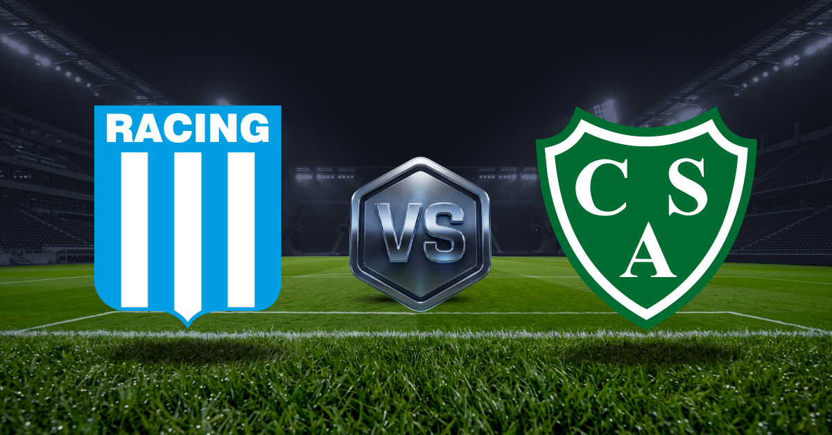 Racing Club vs Sarmiento juego local, mira las cuotas y pronósticos con estadísticas por Liga Profesional 2026 en MasterBets365.