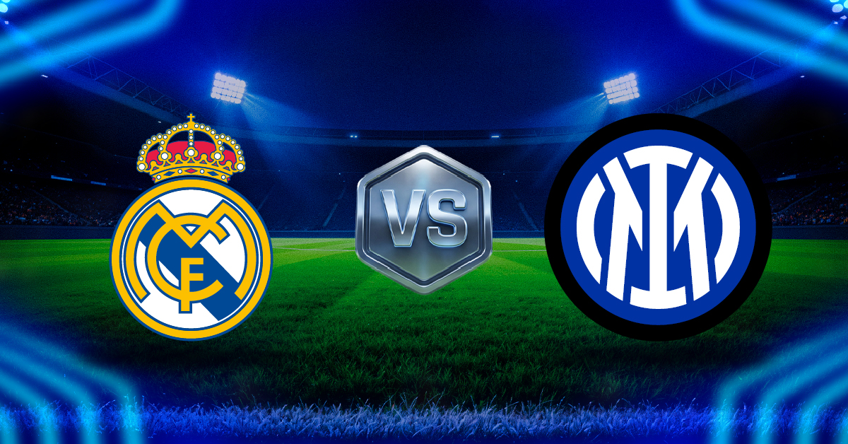 Real Madrid vs Inter de Milán se enfrentan en el mítico Santiago Bernabéu para disputar la jornada 1 en esta fase de liga de Champions League.