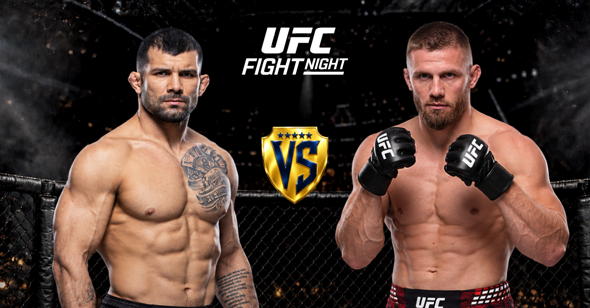 Rodolfo Vieira vs Robert Bryczek chocarán en un combate de peso mediano en la UFC. ¡Haz click y entérate de nuestras recomendaciones!