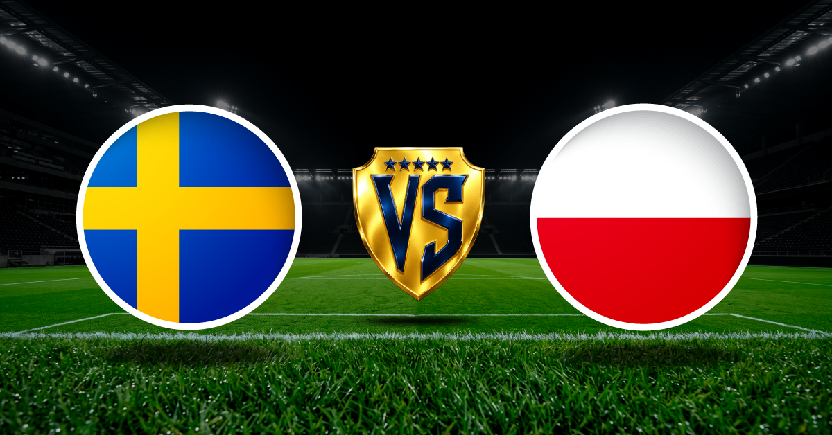 Suecia vs Polonia, mira las cuotas y pronósticos con estadísticas gratis por Nations League 2026 en MasterBets365.