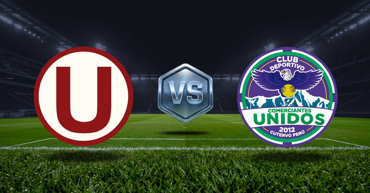 Universitario vs Comerciantes Unidos Juego local, mira las cuotas y pronósticos con estadísticas por la Liga 1 en MasterBets365.