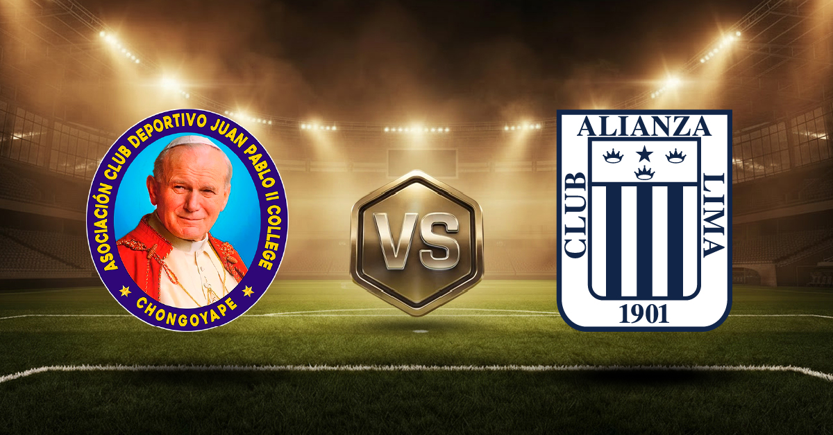 Juan Pablo II vs Alianza Lima Juego local, mira las cuotas y pronósticos con estadísticas por la Liga 1 en MasterBets365.