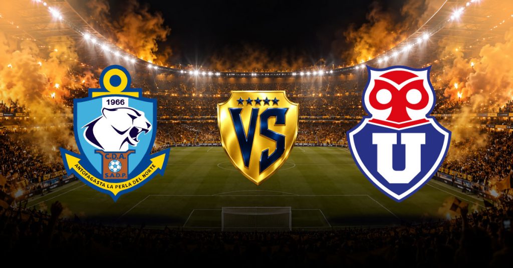 Antofagasta vs Universidad de Chile, mira las cuotas y pronósticos con estadísticas por Copa Chile 2026 en MasterBets365.