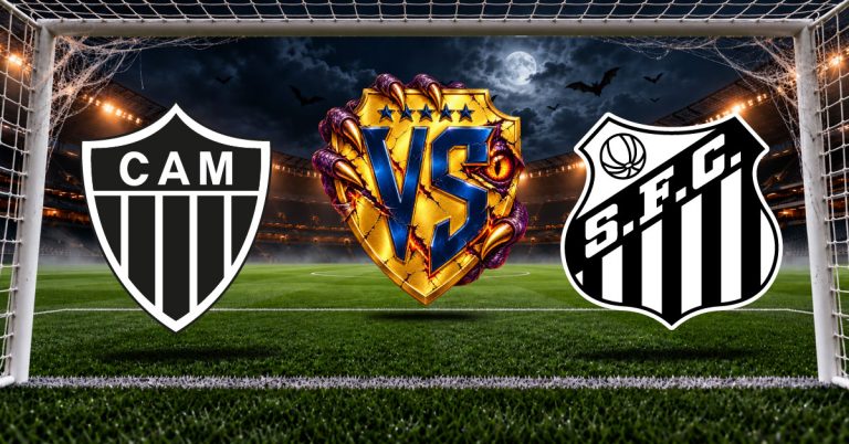 Atlético Mineiro vs Santos juego local, mira las cuotas y pronósticos con estadísticas por Brasileirao 2026 en MasterBets365.