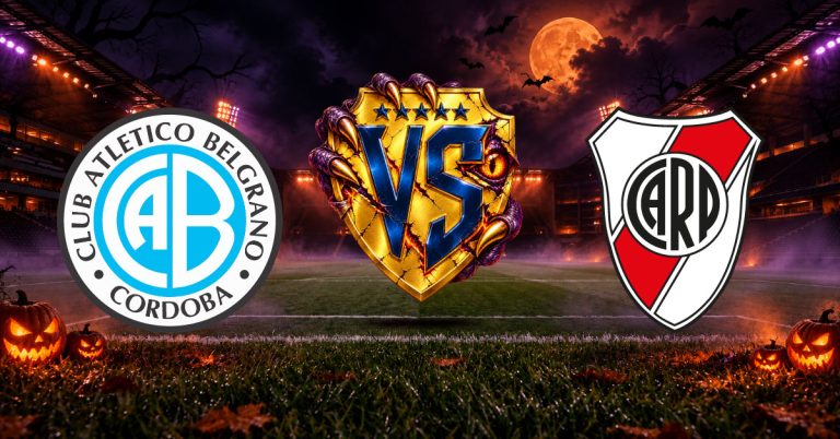 Belgrano vs River Plate, ver las cuotas y pronósticos con estadísticas por Liga Profesional 2026 en MasterBets365.