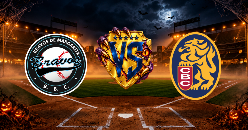 Este 29 de octubre, Bravos vs Leones se miden en el Estadio Nueva Esparta para seguir con la zafra 2026-27 de la LVBP.